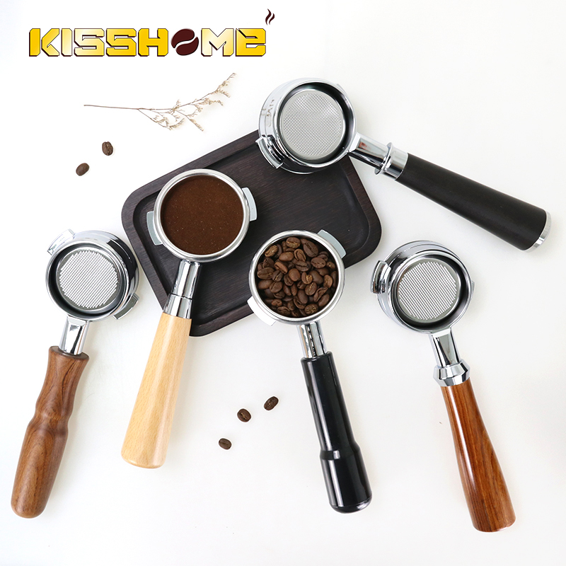 Coffee Equipment Accessories - 58 ミリメートルコーヒー底なしポルタフィルターネイキッドヌオヴァシモネリエスプレッソマシン用 2 カップフィルターバスケットバリスタアクセサリーツール