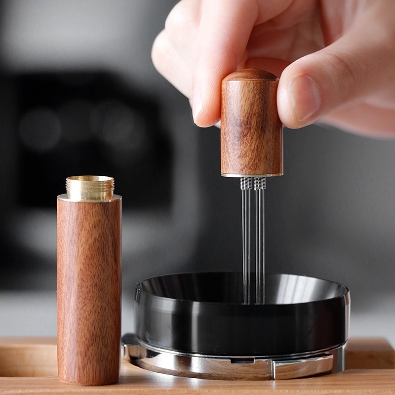 Coffee Equipment Accessories - ステンレス製コーヒーパウダーの改ざん,攪拌機,スターラー,ディストリビューター,wdtツール,コーヒー攪拌,バリスタアクセサリー