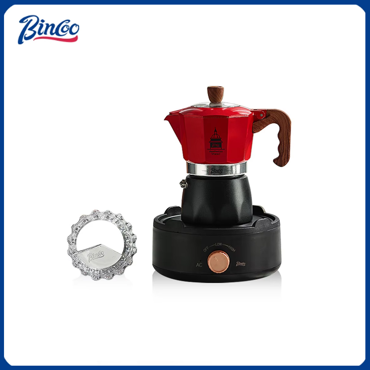 ビンクー ダブルバルブ コーヒーモカポット エスプレッソマシ - Coffee Equipment Accessories のレビューと価格