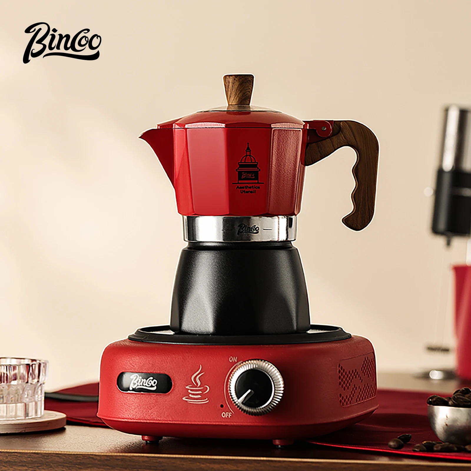 ビンクー ダブルバルブ コーヒーモカポット エスプレッソマシ - Coffee Equipment Accessories のレビューと価格