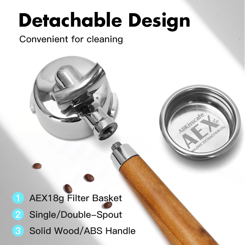 AliKisscafe 58 ミリメートルコーヒーポルタフィ - Coffee Equipment Accessories のレビューと価格