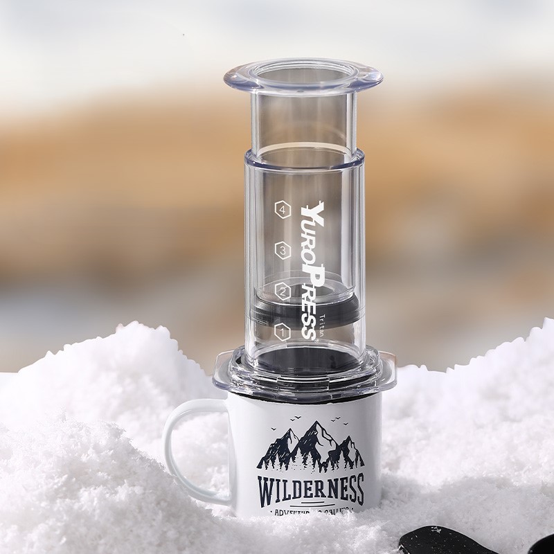 ユーロプレス ポータブル エスプレッソコーヒーメーカー エア - Coffee Equipment Accessories のレビューと価格